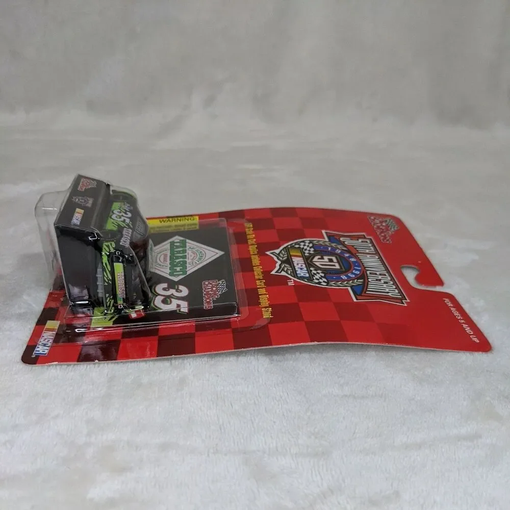 Racing Champions 50th NASCAR #35 Tabasco Green Todd Bodine VTG 1998 NEW w/Stand